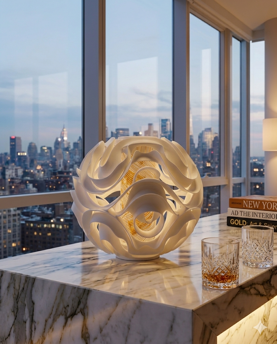 Volta Marble in White